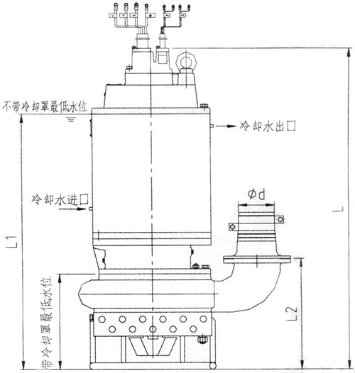 潛水抽砂泵結構圖（1）
